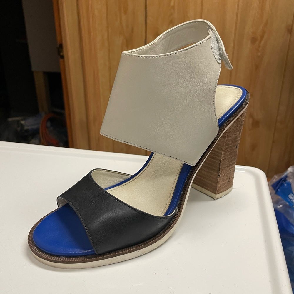 Leather Heel Sandals